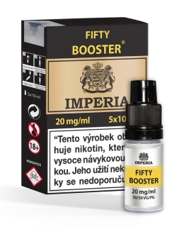 Nikotinový Booster IMPERIA Fifty PG50/VG50 5x10ml - 20mg