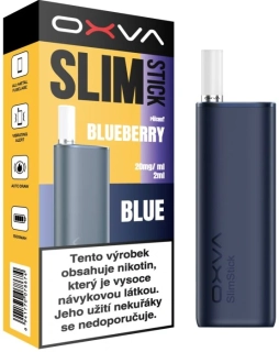 Elektronická cigareta OXVA SLIMSTICK 1500mAh Blueberry 20mg Blue color